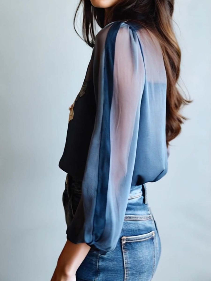 Emily & Isabella Brooks | Floral Women's Blouse