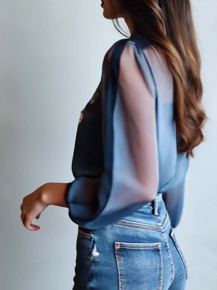 Emily & Isabella Brooks | Floral Women's Blouse