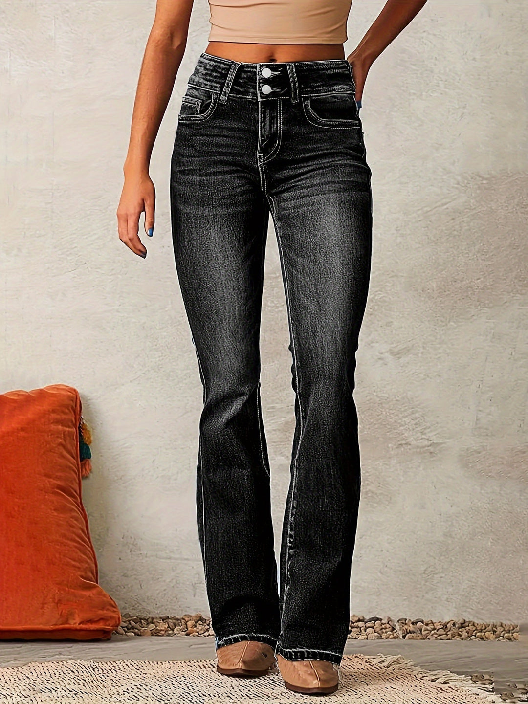 Emily & Isabella Brooks | Classic Flare Jeans