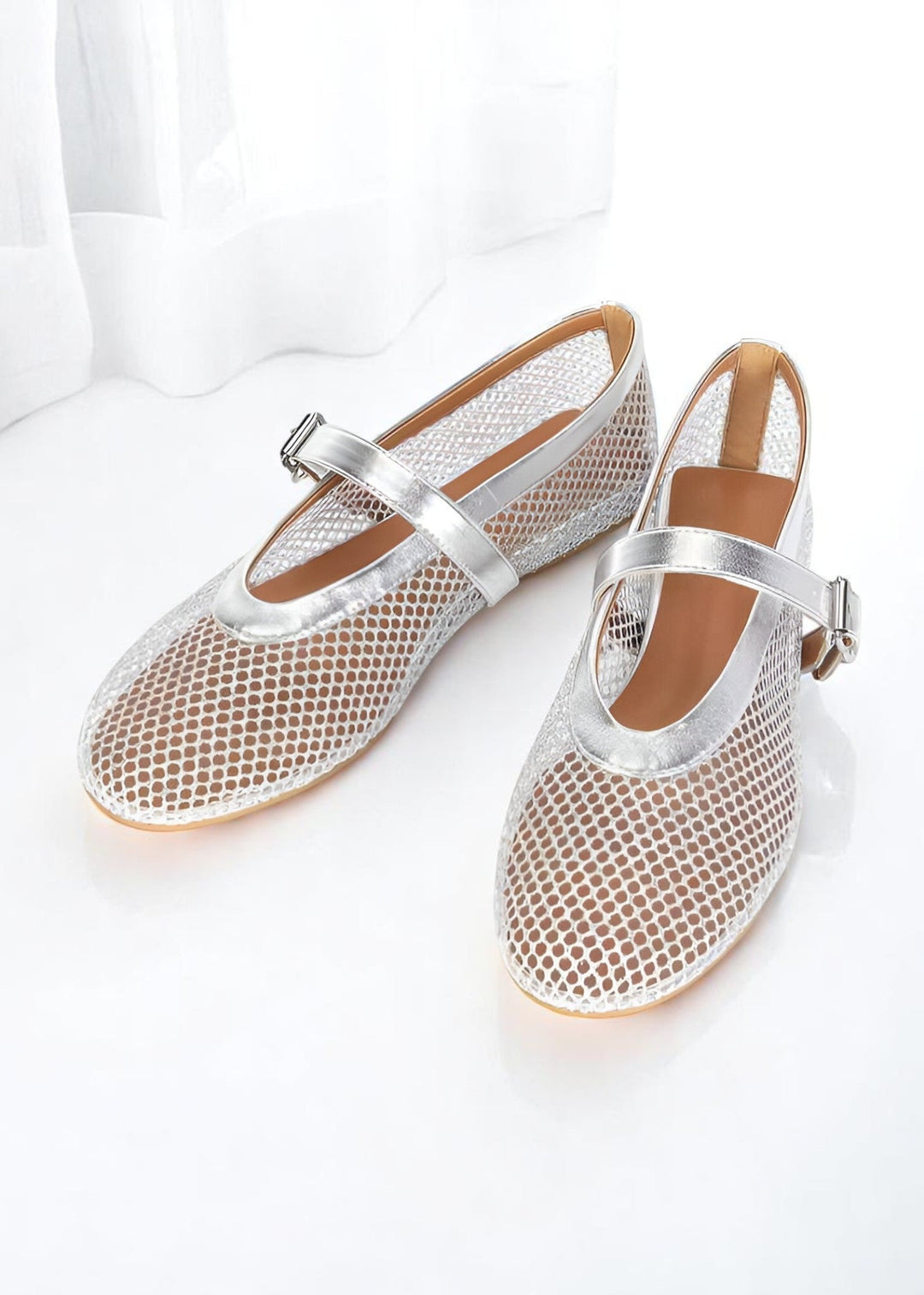 Emily & Isabella Brooks | Mesh Flats