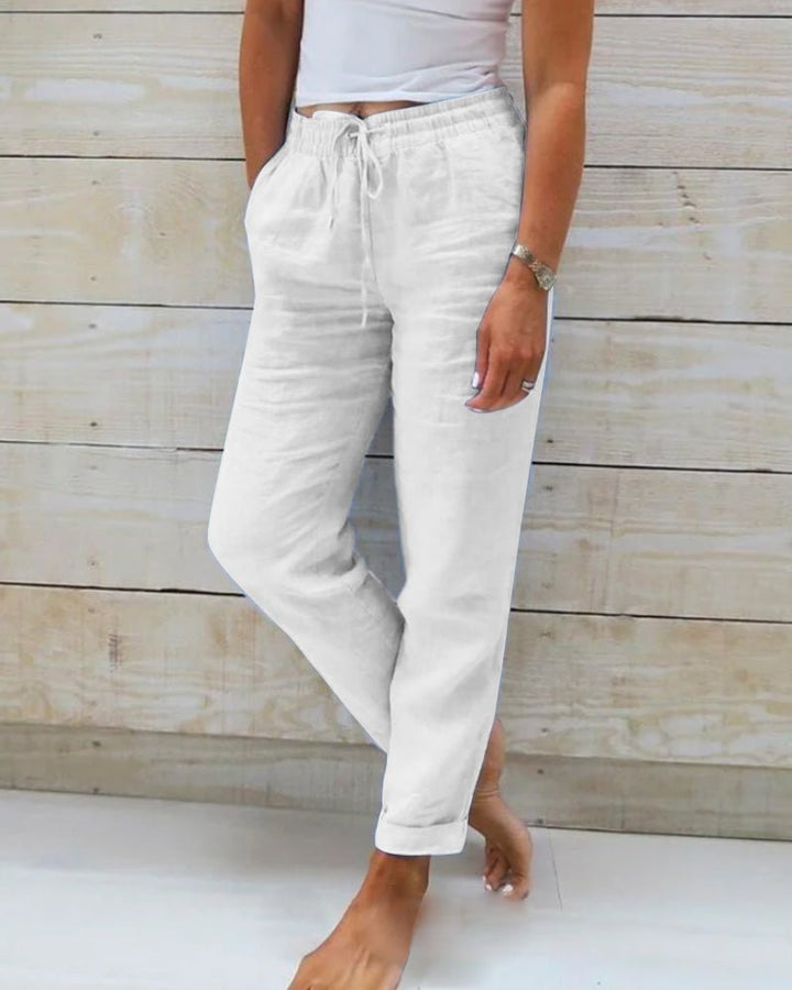 Emily & Isabella Brooks | Sleek Comfort Trousers