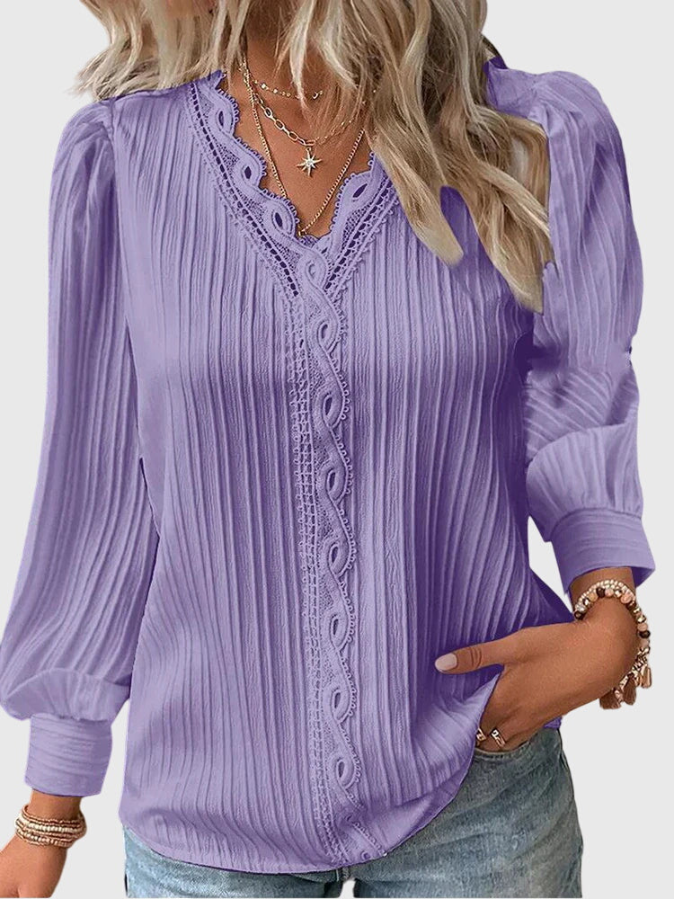 Emily & Isabella Brooks | Elegant Pullover Blouse
