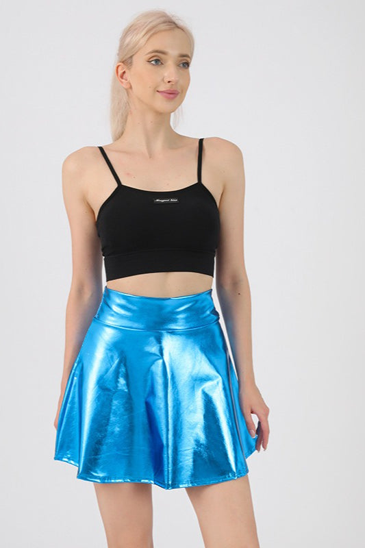 Emily & Isabella Brooks | High Waist Solid Color Performance Skirt