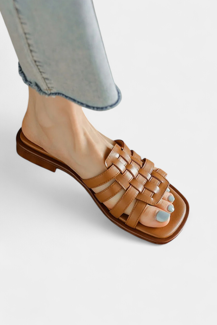 Emily & Isabella Brooks | Flat Woven Sandals