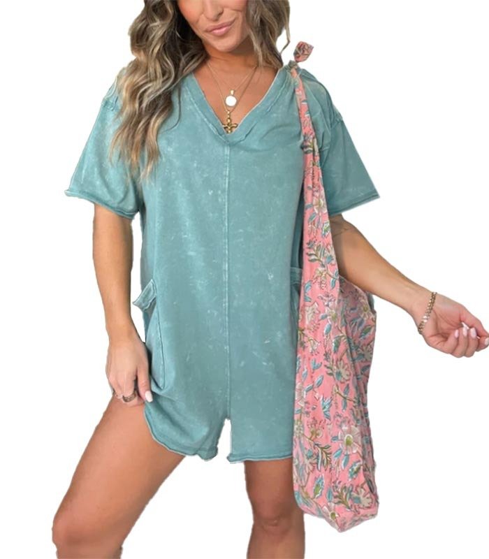 Emily & Isabella Brooks | Washed Romper