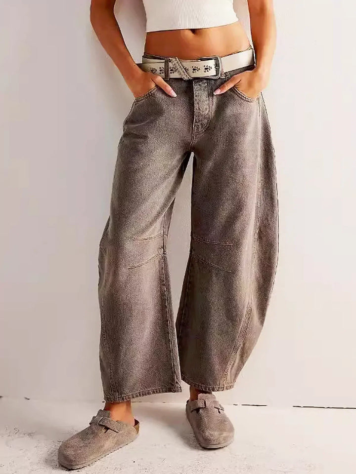 Emily & Isabella Brooks | Chic Barrel Jeans