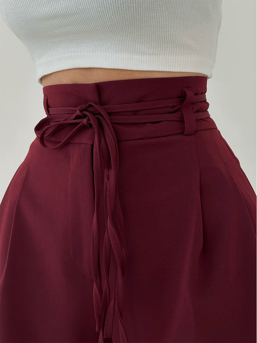 Emily & Isabella Brooks | High-Waisted Trousers, Wide Legs