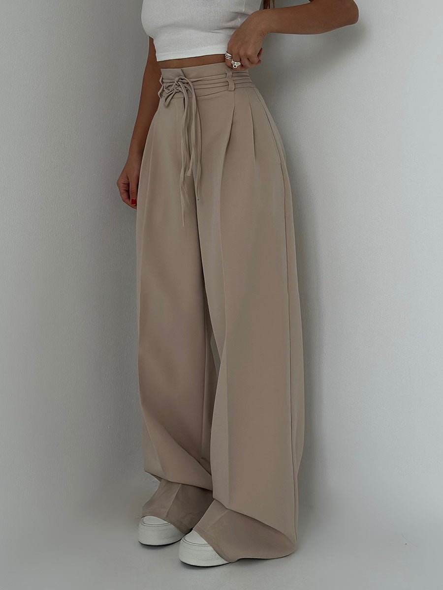 Emily & Isabella Brooks | High-Waisted Trousers, Wide Legs