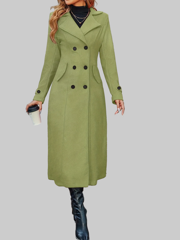 Emily & Isabella Brooks | Double-Breasted Wool Coat