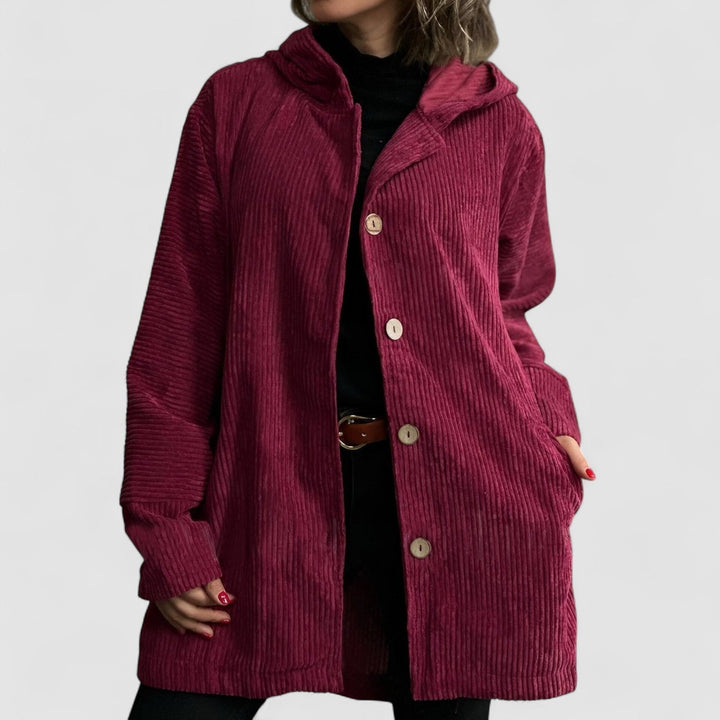 Emily & Isabella Brooks | Corduroy Jacket with Hood
