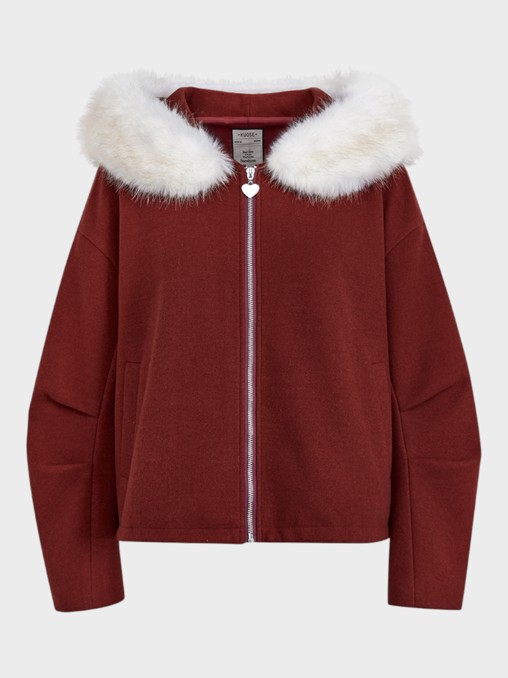 Emily & Isabella Brooks | Detachable jacket with synthetic fur