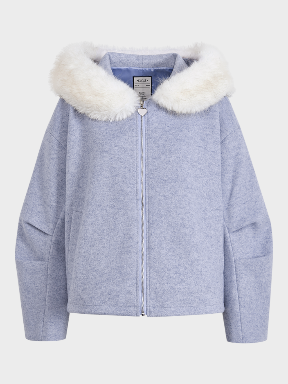 Emily & Isabella Brooks | Detachable jacket with synthetic fur