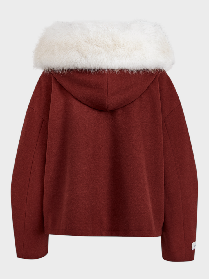 Emily & Isabella Brooks | Detachable jacket with synthetic fur