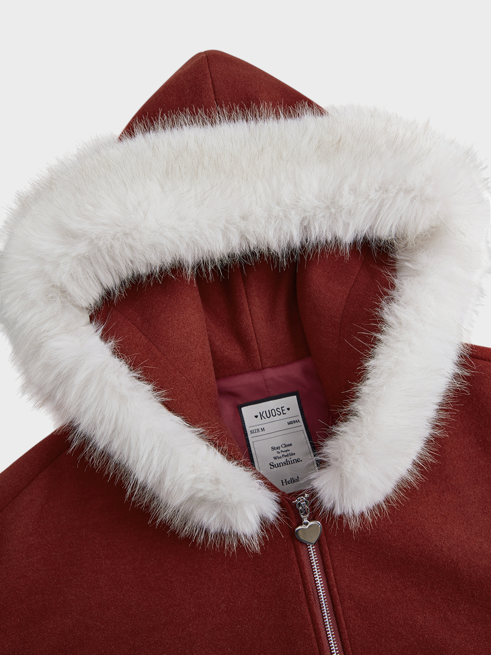 Emily & Isabella Brooks | Detachable jacket with synthetic fur