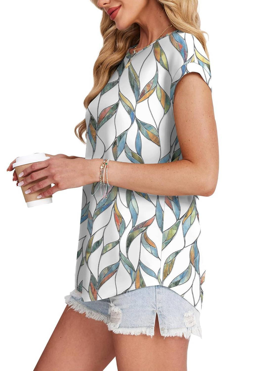 Emily & Isabella Brooks | Printed Blouse