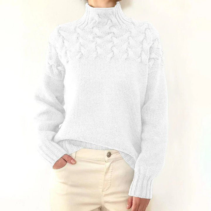 Emily & Isabella Brooks | Warm Knitted Turtleneck