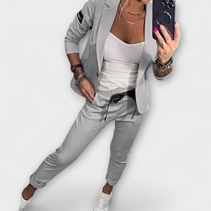 Emily & Isabella Brooks | Coordinated Set of Top, Jacket, and Pants