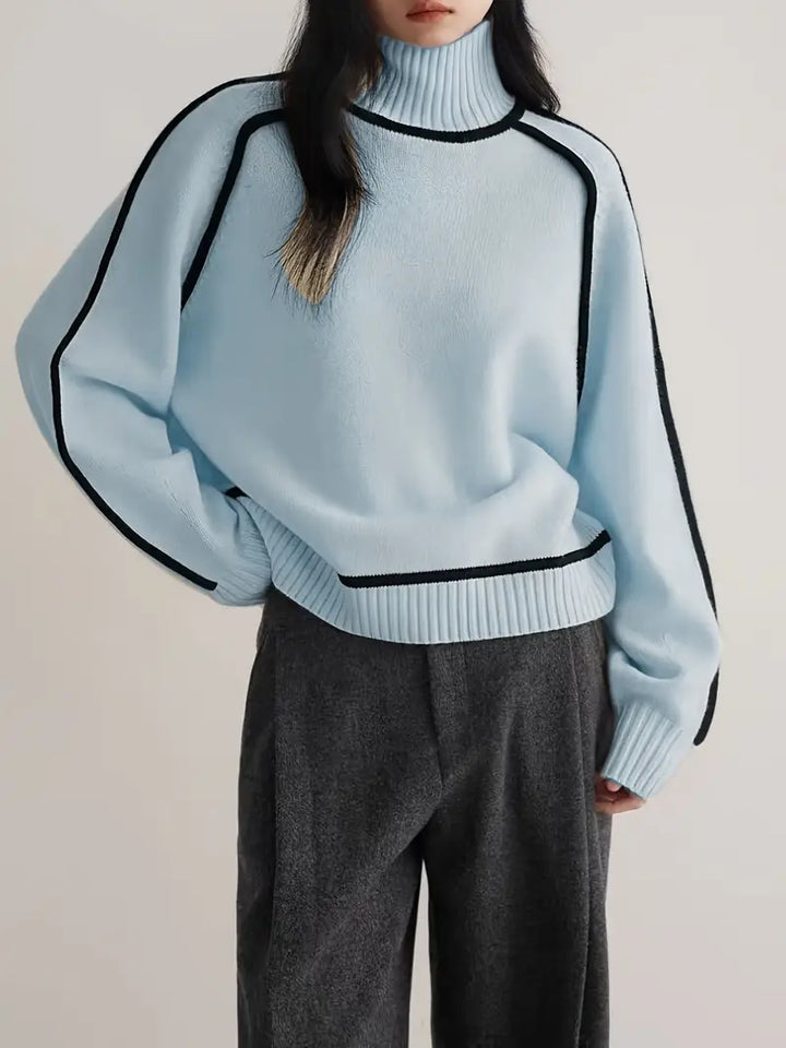 Emily & Isabella Brooks | Elegant Turtleneck Sweater