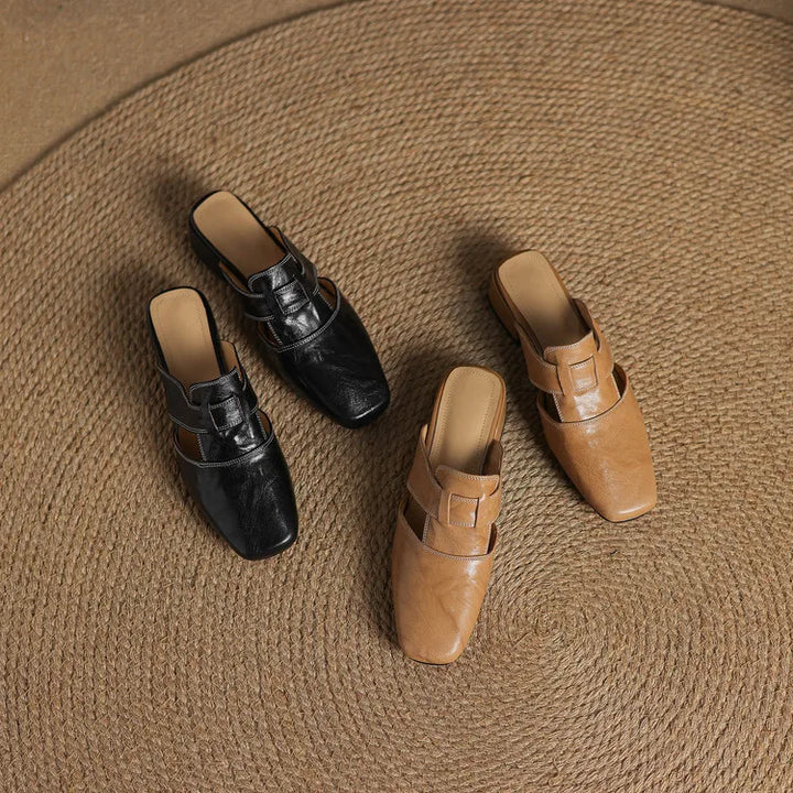 Emily & Isabella Brooks | Genuine Leather Mules