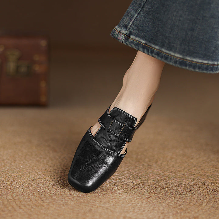 Emily & Isabella Brooks | Genuine Leather Mules
