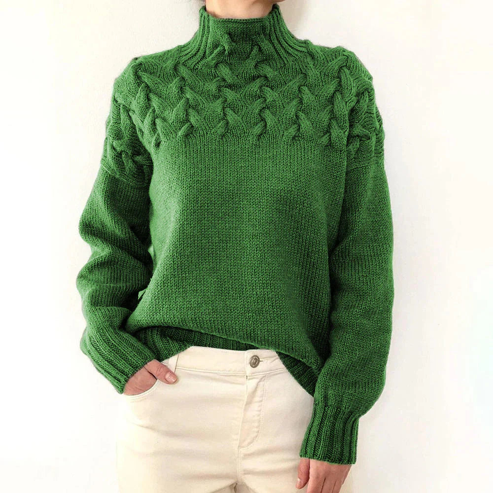 Emily & Isabella Brooks | Warm Knitted Turtleneck