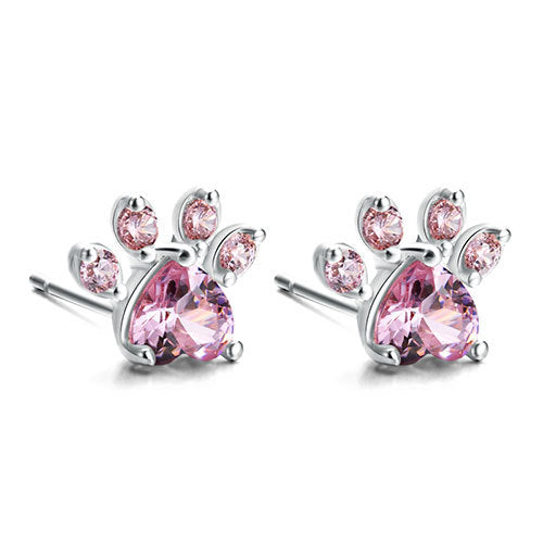 Emily & Isabella Brooks | Rose Gold Jewelry Set – 4 Pieces with Zirconia Heart (Ring, Necklace, Earrings, Bracelet)