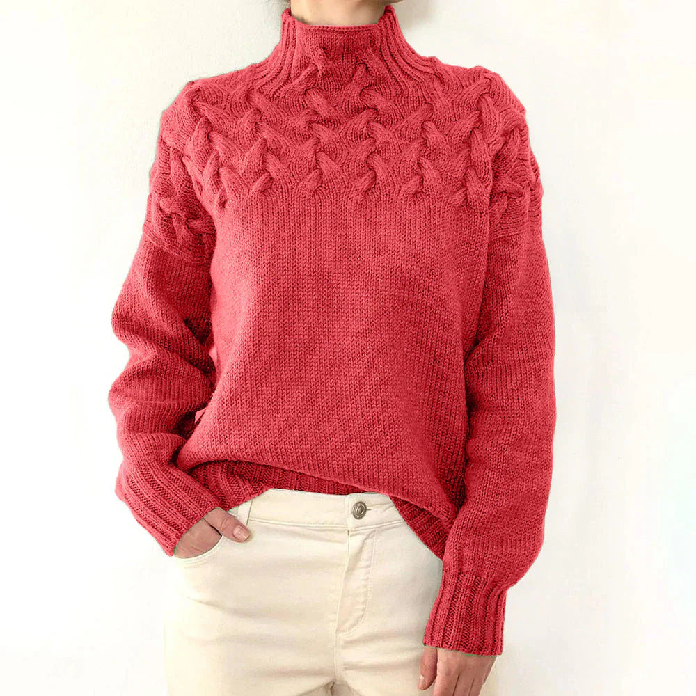 Emily & Isabella Brooks | Warm Knitted Turtleneck