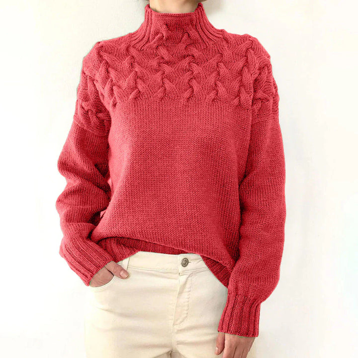 Emily & Isabella Brooks | Warm Knitted Turtleneck