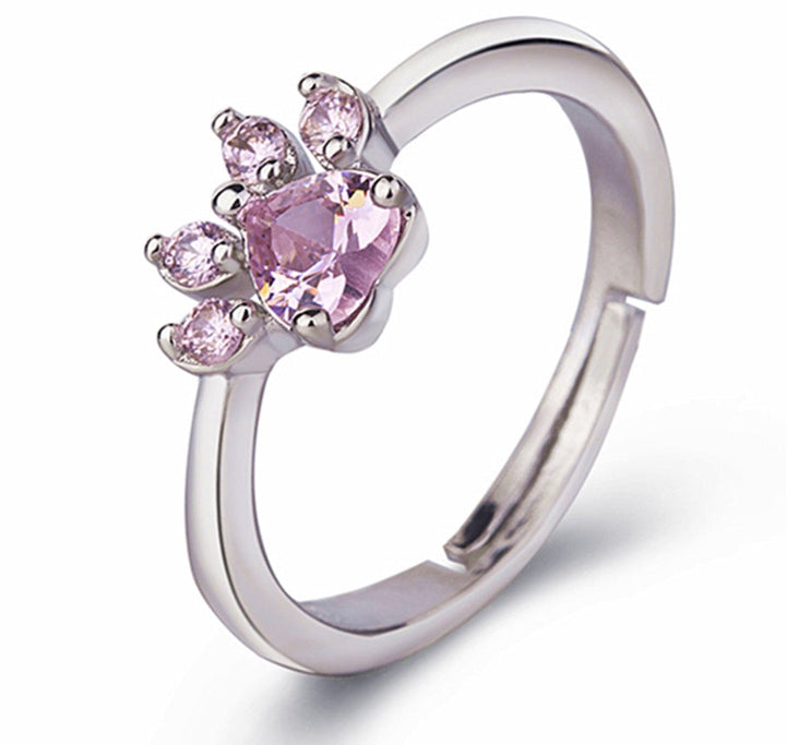 Emily & Isabella Brooks | Rose Gold Jewelry Set – 4 Pieces with Zirconia Heart (Ring, Necklace, Earrings, Bracelet)