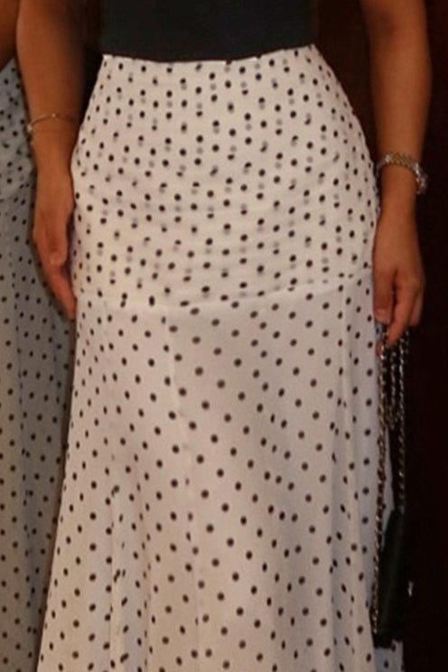 Emily & Isabella Brooks | Ruffled Polka Dot Skirt