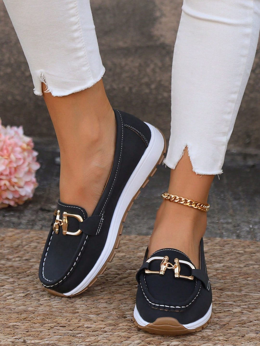 Emily & Isabella Brooks | Flat Buckle Loafers