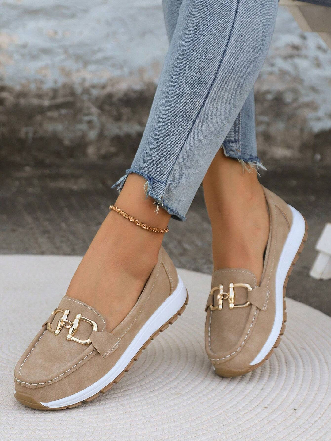 Emily & Isabella Brooks | Flat Buckle Loafers