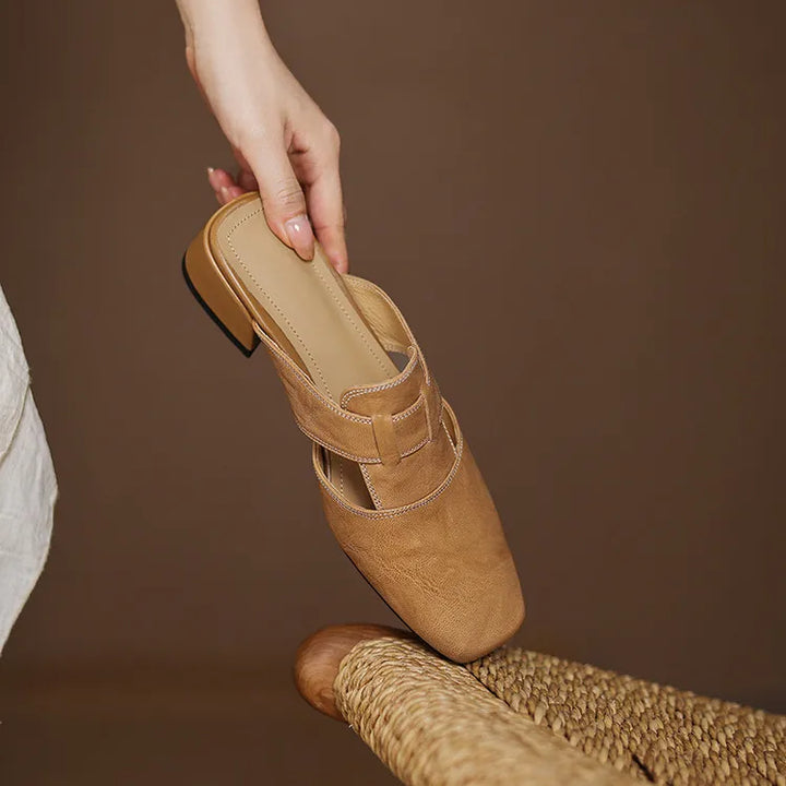 Emily & Isabella Brooks | Genuine Leather Mules