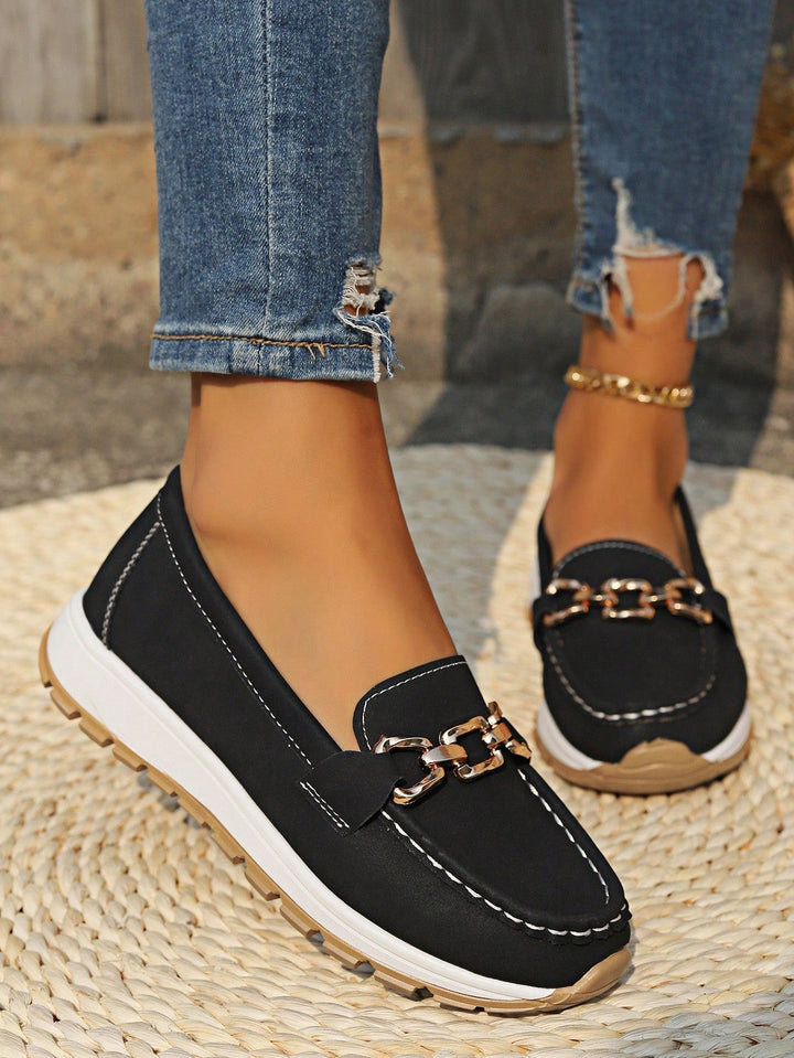 Emily & Isabella Brooks | Flat Buckle Loafers