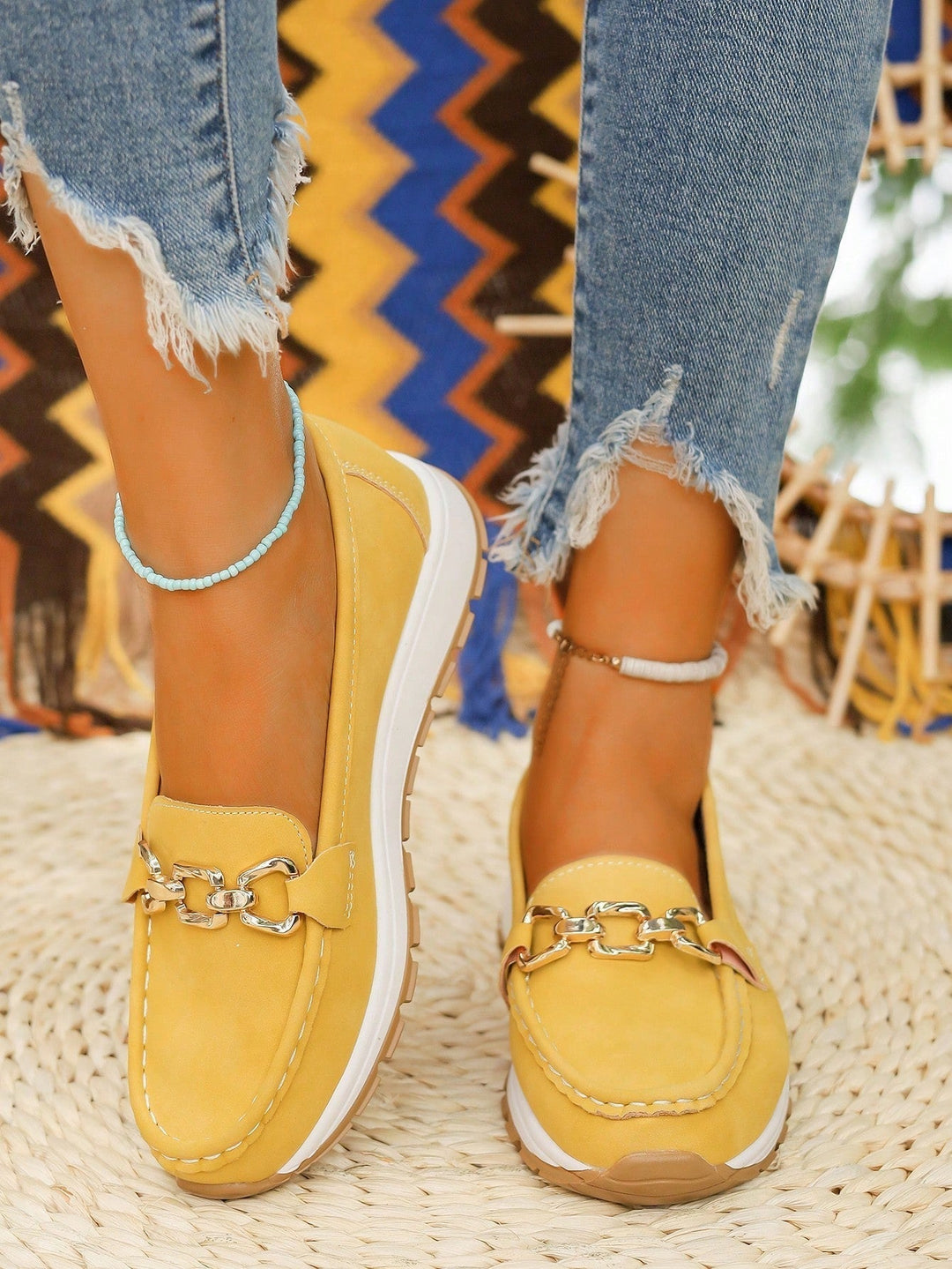 Emily & Isabella Brooks | Flat Buckle Loafers