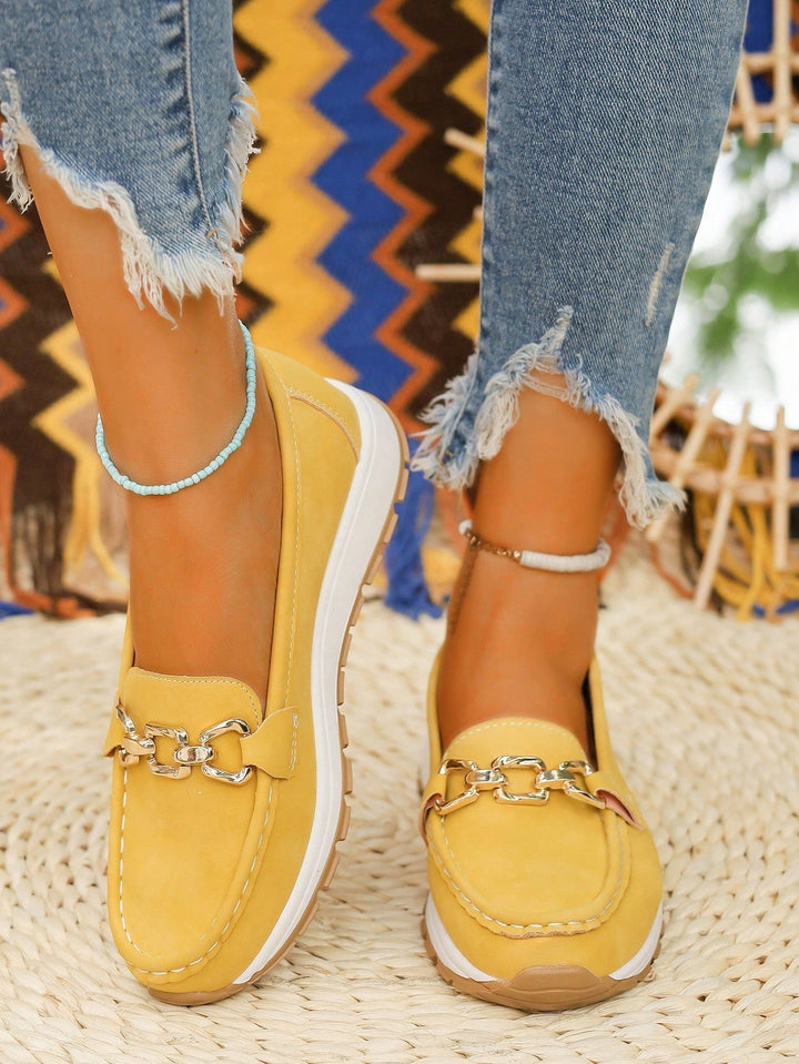 Emily & Isabella Brooks | Flat Buckle Loafers