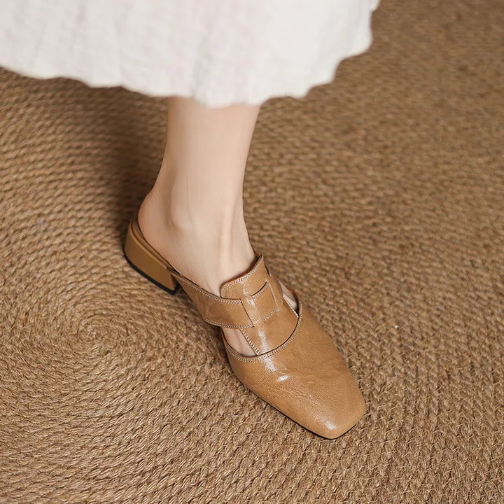 Emily & Isabella Brooks | Genuine Leather Mules