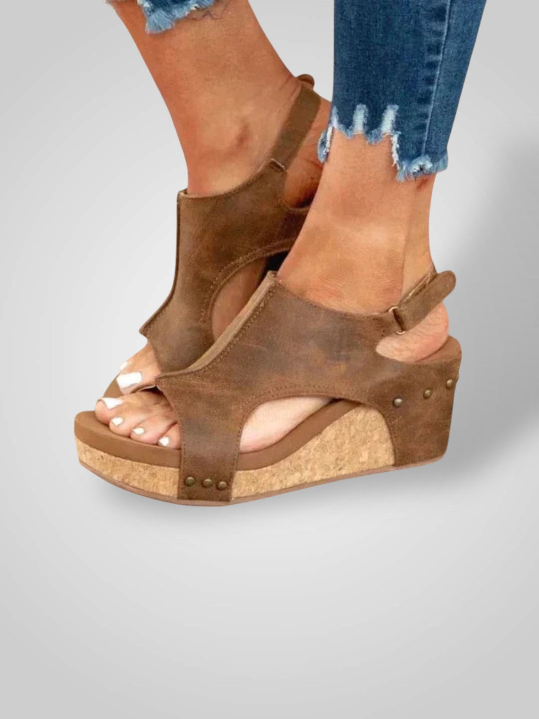Emily & Isabella Brooks | Leather Orthopedic Sandals
