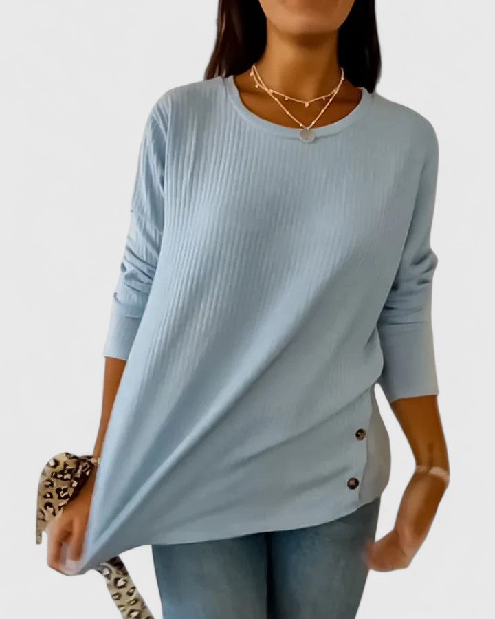 Emily & Isabella Brooks | Elegant Crew Top