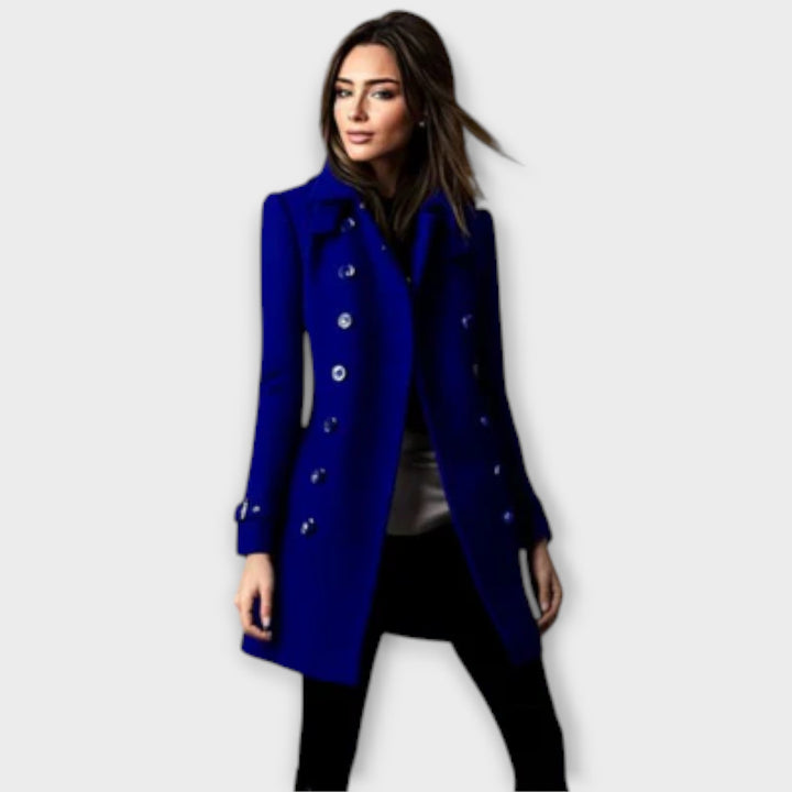 Emily & Isabella Brooks | Double Breasted Trench Coat