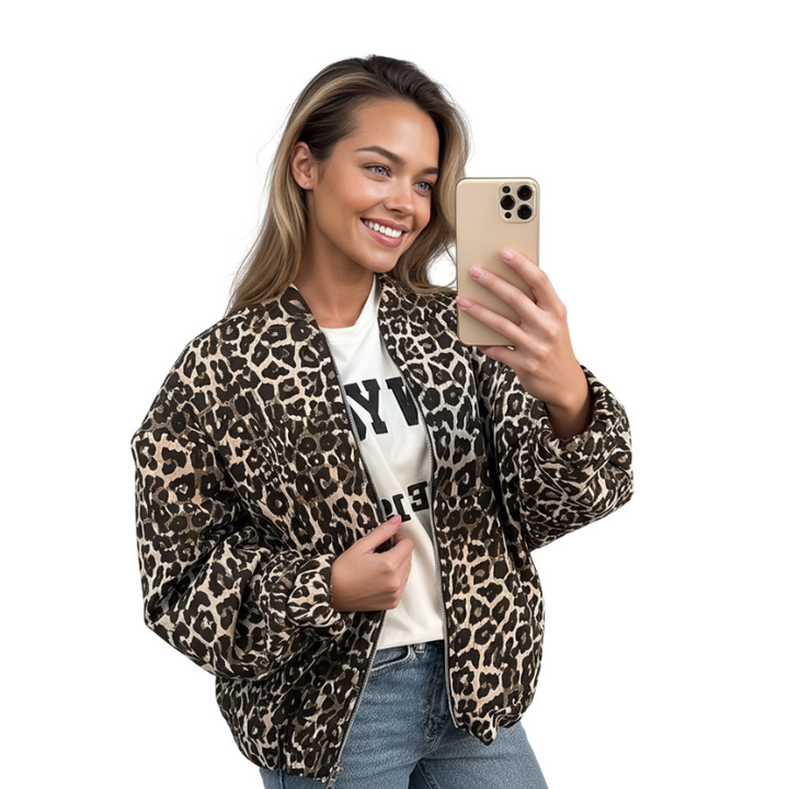 Emily & Isabella Brooks | Bomber Jacket - Fall Outerwear