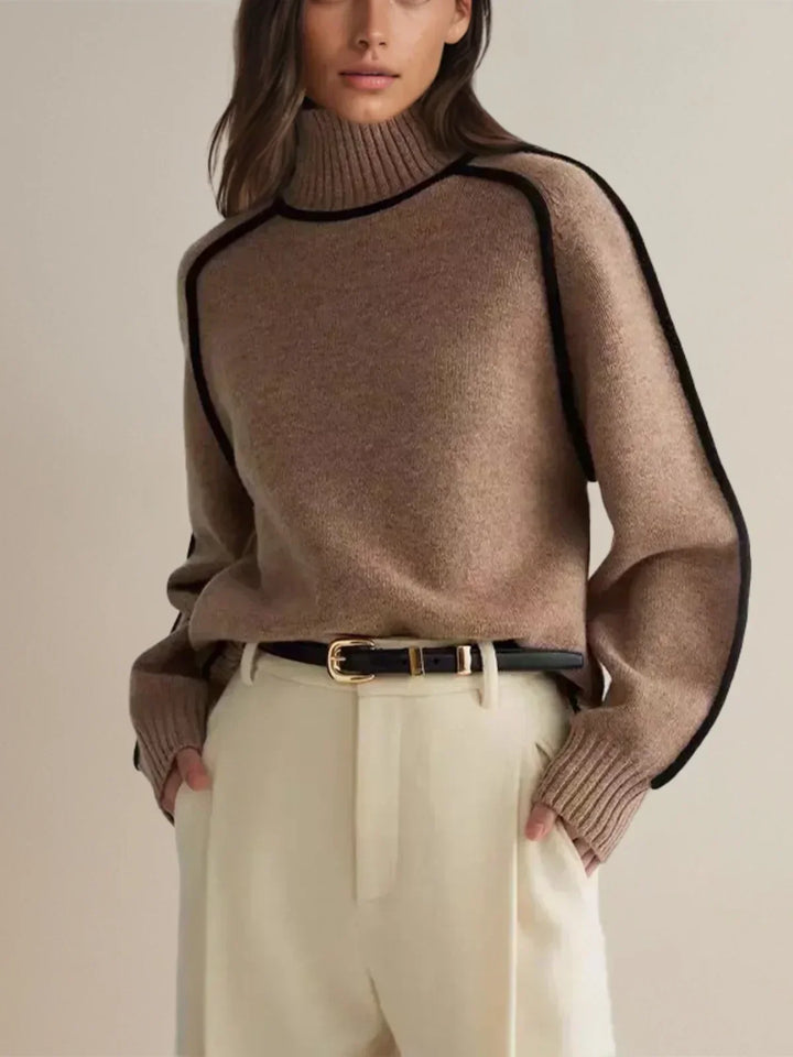 Emily & Isabella Brooks | Elegant Turtleneck Sweater