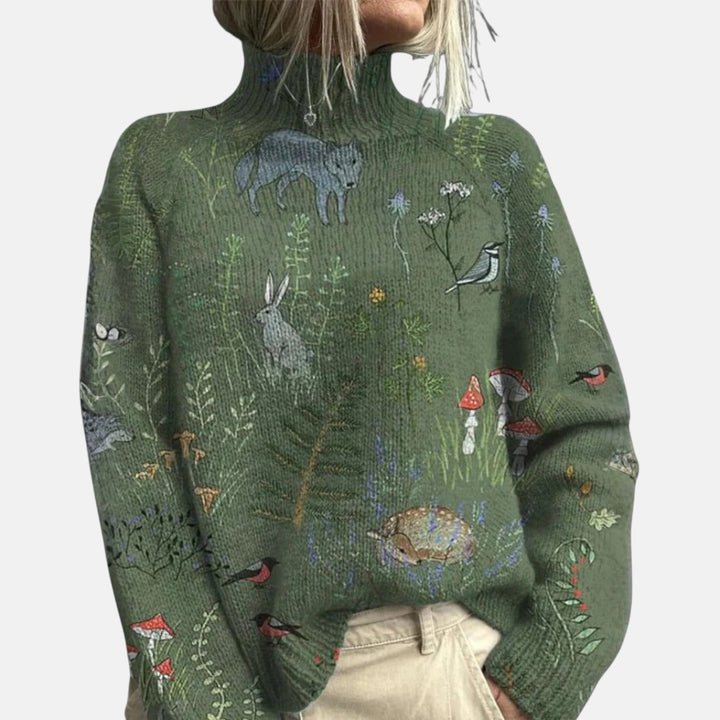 Emily & Isabella Brooks | Elegant Turtleneck Sweater