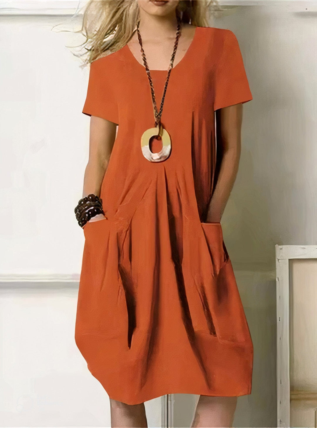 Emily & Isabella Brooks | Fluid Casual Maxi Dress