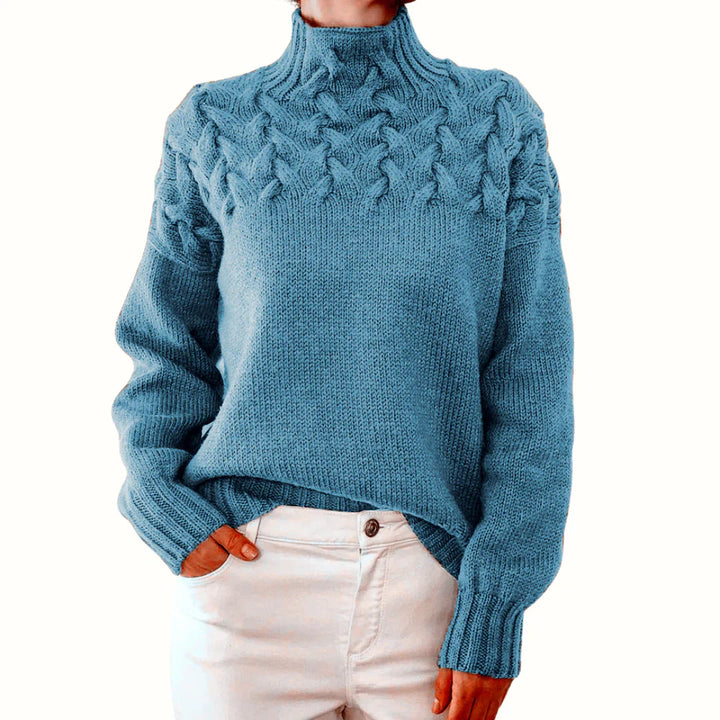 Emily & Isabella Brooks | Warm Knitted Turtleneck