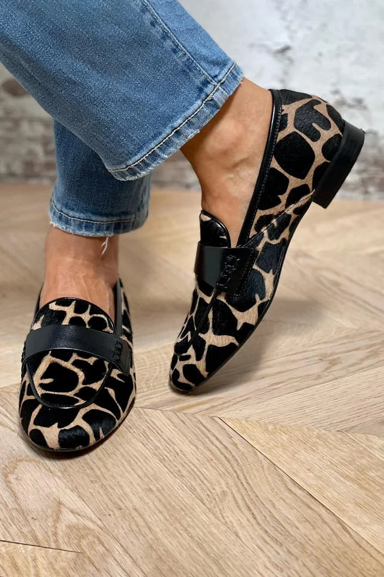 Emily & Isabella Brooks | Animal Print Loafer