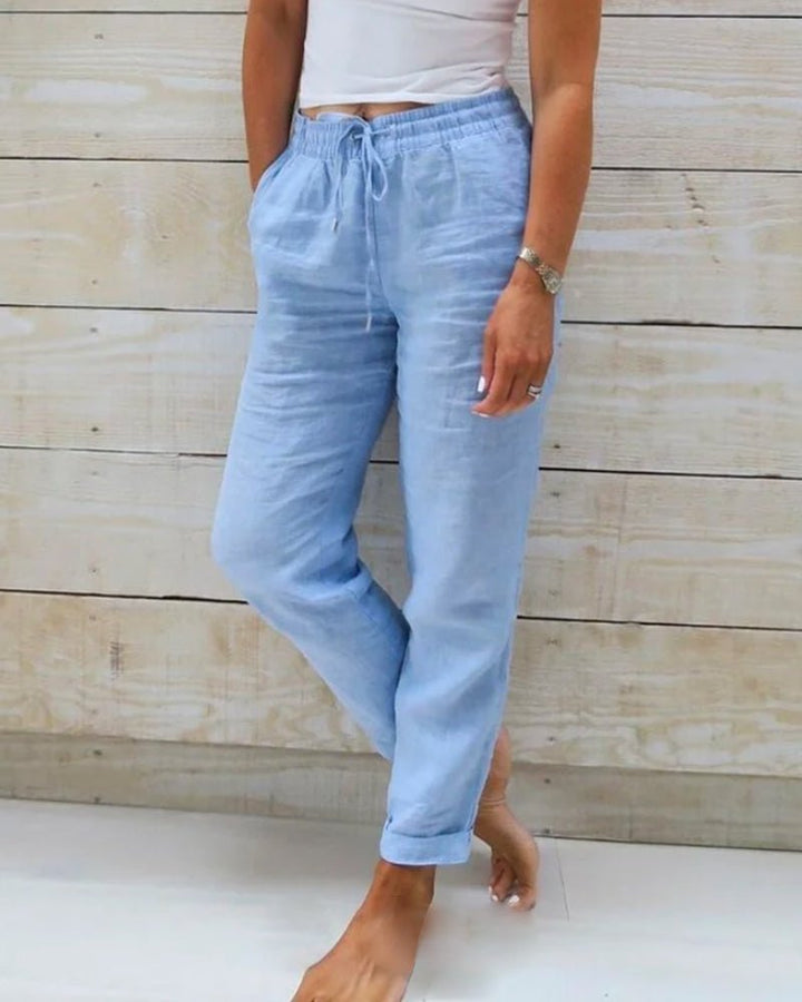 Emily & Isabella Brooks | Sleek Comfort Trousers