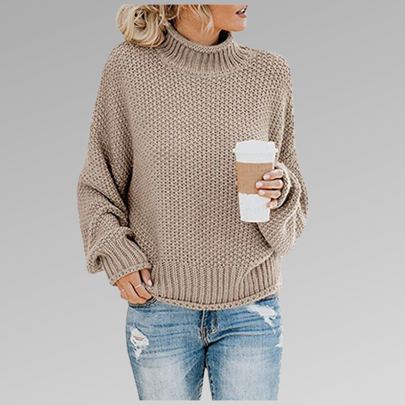 Emily & Isabella Brooks | High Collar Pullover