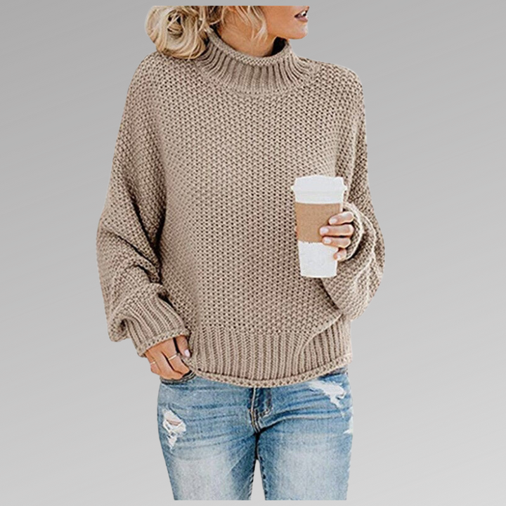 Emily & Isabella Brooks | High Collar Pullover