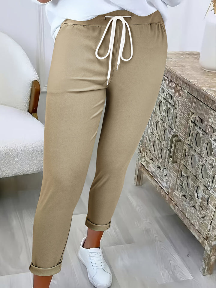 Emily & Isabella Brooks | Comfortable Drawstring Trousers